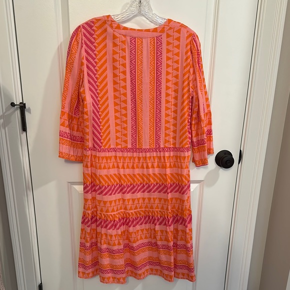 Colorful Geometric Pattern Dress - Picture 5 of 5